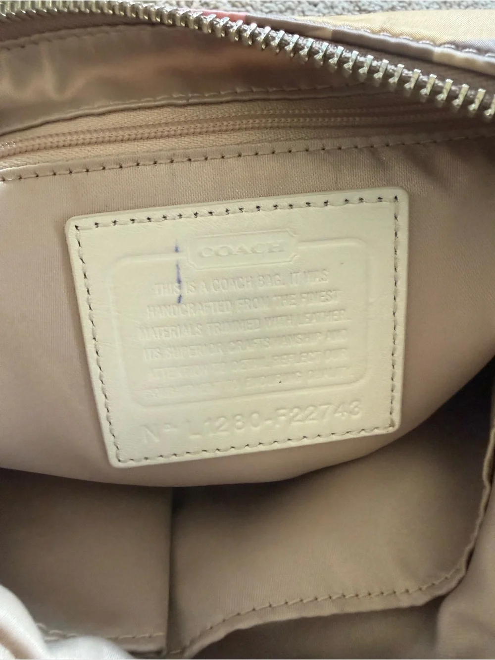 Y2K Coach Kristin Nylon Chainlink Hobo Shoulder/Crossbody